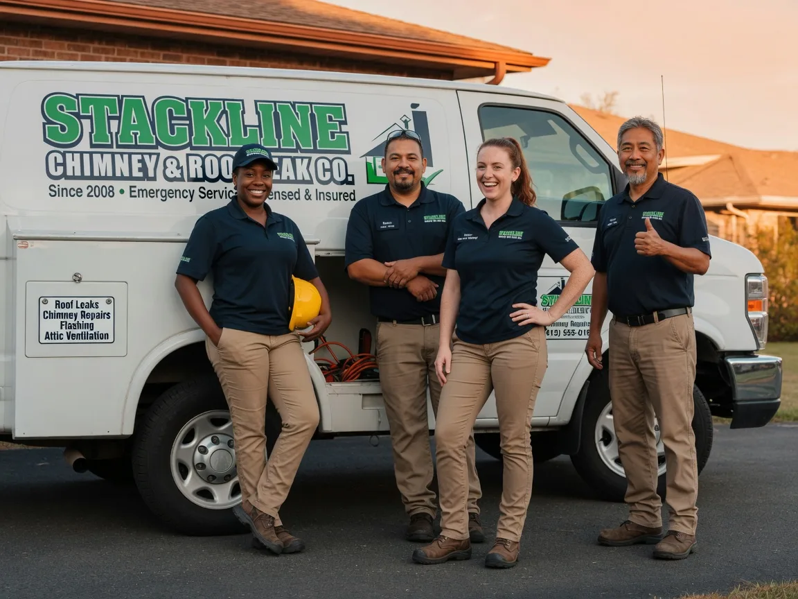 Chimney flashing repair company in Wing, ND
